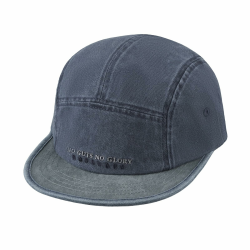 CLAPE Unisex Washed 5 Panel Cap Short Brim Baseball Cap Flat Brim Baseballkappe Street Snapback Cap Verstellbar Baumwolle Camp Cap für Herren Damen Angebot bei HelloDeals