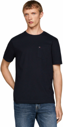 Tommy Hilfiger Herren S/S T-Shirt L Blue (Desert Sky) Angebot bei HelloDeals