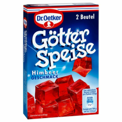 Dr. Oetker Götterspeise Himbeer-Geschmack, 25 g Angebot bei HelloDeals