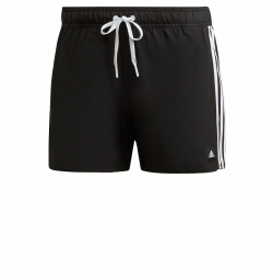 adidas Male Adult 3-Stripes Clx Badeshorts (1er Pack) L Black / White Angebot bei HelloDeals