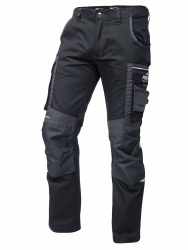 PUMA Workwear Precision X Arbeitshose für Herren - Premium Bundhose mit vielen Taschen und verstärkten Kniepartien - für Handwerk, Produktion und Baugewerbe 52 Schwarz Angebot bei HelloDeals