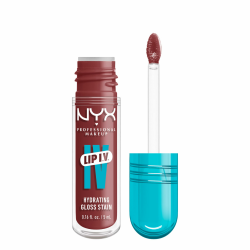 NYX Professional Makeup Feuchtigkeitsspendender Lipgloss und Lip Stain, Bis zu 12 Stunden Pflege, Lip IV Hydrating Gloss Stain, Farbe: Hydra-Honey Angebot bei HelloDeals