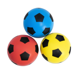 Betzold Sport - Softbälle-Set 3 Stück - Soft-Fußball Schaumstoffball Kinder-Ball Angebot bei HelloDeals