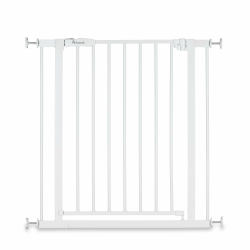 hauck Treppenschutzgitter Türschutzgitter Open N Stop 2, für Breiten 75-80 cm, ohne Bohren, Einhändiges Beidseitiges Öffnen, Manueller Schließmechanismus, Metall (White) Angebot bei HelloDeals