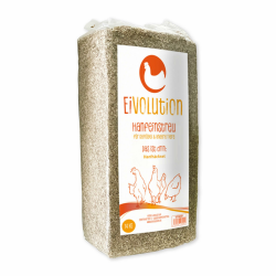 eivolution Hanfeinstreu 14 KG - Für Hühner, Nager wie Meerschweinchen und Kaninchen & Pferde - Extrem Saugfähig & Geruchsbindend - Staubarm Angebot bei HelloDeals