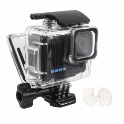 FitStill 148FT/45M Unterwasser-Tauchgehäuse, wasserdicht, kompatibel mit Go Pro Hero, schützende Tauchgehäuseschale mit Mount Hero 4K-Zubehörset Angebot bei HelloDeals