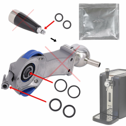Snapworld-Kaffee Spar Set Dichtung O-Ringe für Philips Perfect Draft Bier-Zapfanlage Schankanlage, HD3600 HD3610 HD3620 HD3720 inklusive Wasserhahn-, Fass-, Zapf- & Griffdichtungen + 3 gr. Silikonfett Angebot bei HelloDeals
