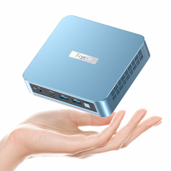 Trycoo WI-6 Mini PC 16 GB RAM 512 GB M.2 SSD, Intel 12. Generation N95 (bis zu 3,4 GHz) Mini Computer, 4K Mini Desktop PC Win 11 Pro, Gigabit-Ethernet/WiFi/BT/2* HDMI/USB-C, für Alltag Verwenden Angebot bei HelloDeals