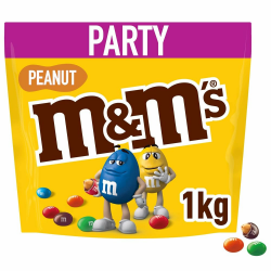 M&M'S Peanut Großpackung Schokolade, Schokolinsen mit Erdnusskern, 1 Packung (1 x 800g) Angebot bei HelloDeals