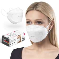 HARD FFP2-Atemschutzmaske, Made in Germany, zertifizierte Atemschutzmaske EN149:2001+A:2009 - Standardgröße - BFE 99,5% - STANDARD by OEKO-TEX Angebot bei HelloDeals