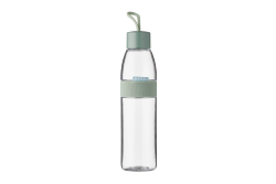 Mepal – Trinkflasche Ellipse Nordic Sage – 700 ml Inhalt – auch für kohlensäurehaltige Getränke – bruchfestes Material - auslaufsicher - Spülmaschinengeeignet Angebot bei HelloDeals