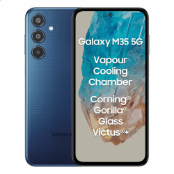 Samsung Galaxy M35 5G 6 GB/128 GB Blau (Dark Blue) Dual-SIM SM-M356B Angebot bei HelloDeals