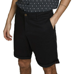 JACK & JONES Male Chino Shorts Regular Fit Chino Shorts L Schwarz Angebot bei HelloDeals