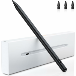 Stift für iPad, (2018-2024) Pencil 2nd Generation für Apple mit Schnellladeleistung Palm Rejection und Neigungssensitivität Stylus für iPad 6-10, für iPad Pro 13''/12,9''/11'', Mini 6/5, Air 5/4/3 Angebot bei HelloDeals