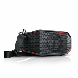 Teufel ROCKSTER Cross Tragbarer Bluetooth-Stereo-Speaker Lautsprecher Wireless Musik Akku bis zu 16 Stunden Strahlwassergeschützt nach IPX5 Schwarz Angebot bei HelloDeals