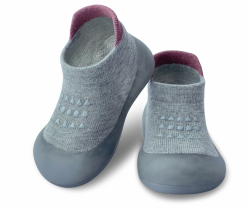 Dookeh Krabbelschuhe Baby, Lauflernschuhe Kinder, Rutschfeste Hüttenschuhe Sockenschuhe für Mädchen Junge Angebot bei HelloDeals