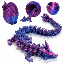 3D Gedruckter Dracheim Ei Ostern Geheimnisvolle Drachen Spielzeug Realistische Realistische Beweglicher Drachen Figuren flexible Gelenke Heimdekoration Schreibtischspielzeug Heimbürodekoration Angebot bei HelloDeals
