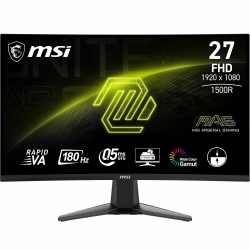 MSI MAG 27C6F 27 Zoll FHD Curved Gaming Monitor - 1500R 1920 x 1080 Rapid VA Panel, 180 Hz / 1ms (GtG), Adaptive-Sync - DP 1.2a, HDMI™ CEC Angebot bei HelloDeals