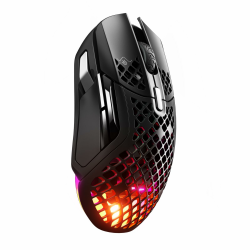 SteelSeries Aerox 5 Wireless – RGB Gaming-Mouse mit Öffnungen in der Oberfläche – Federleichtes, wasserabweisendes Design – 9 Tasten – Bluetooth/2,4 GHz – Optischer TrueMove Air-Sensor mit 18.000 DPI Angebot bei HelloDeals