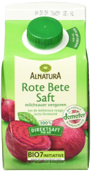 Alnatura Bio Rote-Beete Saft, milchsauer vergoren (1 x 500 ml) Angebot bei HelloDeals