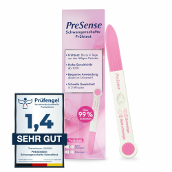 PreSense® - Schwangerschafts-Schnelltest - Schnell, Sicher, Zuverlässig und Einfach – Urintest - SS Test Schwanger – Schwangerschaft Angebot bei HelloDeals