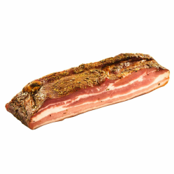 BAVAREGOLA Pancetta aus Südtirol - 350g - Original Speck aus Italien - Bauchspeck geräuchert & luftgetrocknet am Stück - Südtiroler Speck Spezialität Angebot bei HelloDeals