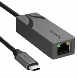 SABRENT USB C zu 2.5 Gbps Ethernet Adapter, USB C zu Gigabit Ethernet Adapter, Aluminium Portable USB C Adapter für MacBook Pro, MacBook Air, iPad Pro 2018 und Neuer (NT-25GA) Angebot bei HelloDeals