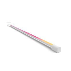 Philips Hue Play Gradient Light Tube weiß 125cm, 1260lm, Surround-Beleuchtung, bis zu 16 Mio. Farben, einstellbare Lichteffekte, steuerbar via App, für Fernseher geeignet Angebot bei HelloDeals