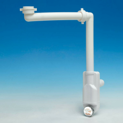 lira Bad NT Siphon Waschbecken, Kunststoff, Weiß, unica Angebot bei HelloDeals