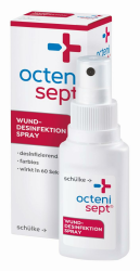 octenisept Wund-Desinfektion Spray - schmerzfreies Antiseptikum zur Behandlung von akuten und chronischen Wunden, schützt vor Wundinfektionen, 50 ml Lösung Angebot bei HelloDeals