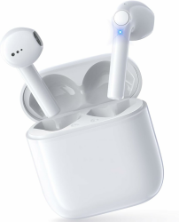 Bluetooth Kopfhörer, In Ear Kopfhörer Kabellos Bluetooth 5.3 mit Noise Cancelling Mic, 46H HiFi Stereo Tiefer Bass Ohrhörer, IP7 Wasserdicht Touch Control Wireless Earbuds for iPhone/Android/Samsung Angebot bei HelloDeals