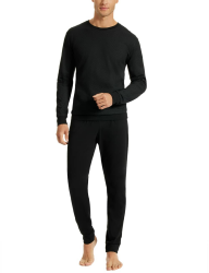 Uncover by Schiesser Herren Schlafanzug lang Angebot bei HelloDeals