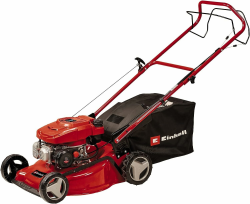 Einhell Benzin-Rasenmäher GC-PM 46/5 S (2 kW, bis 1.400 m², 1 Zylinder, 4-Takt-Motor, abschaltbarer Hinterradantrieb, 9-stufige zentrale Schnitthöhenverstellung 25-80 mm) Angebot bei HelloDeals