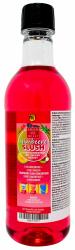 Himbeer-Slushkonzentrat 500 ml, Mischungsverhältnis 1:5 | Slush-Eis | Crush-Eis | Wassereis | ohne künstliche Farbstoffe | für Slushie-Maker Angebot bei HelloDeals