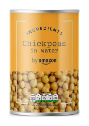 by Amazon Kichererbsen in Wasser, 400g Angebot bei HelloDeals