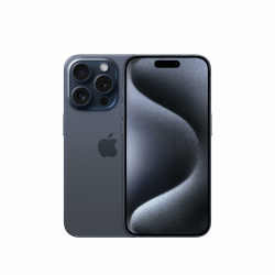 Apple iPhone 15 Pro (128 GB) - Titan Blau (Generalüberholt) Angebot bei HelloDeals