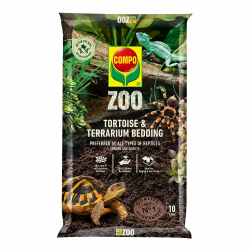 COMPO Zoo Schildkröten- & Terrariensubstrat - für Landschildkröten, Spinnen, Insekten und Reptilien - 10 Liter, Braun Angebot bei HelloDeals