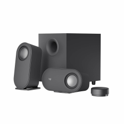 Logitech Z407 Bluetooth-Computerlautsprecher mit Subwoofer und kabelloser Steuerung, raumfüllendem Sound, Premium-Audio mit mehreren Eingängen, USB-Lautsprechern - Graphit Angebot bei HelloDeals