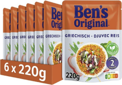 BEN'S ORIGINAL™ Express Griechisch - Djuvec Reis 6x220g Angebot bei HelloDeals