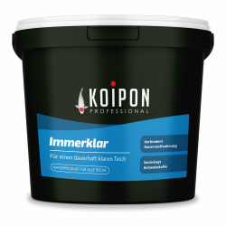 KOIPON Immerklar 1 kg, Natürlicher Teichwasseraufbereiter für dauerhaft klares Teichwasser, Gegen Schwebealgen und trübes Wasser im Gartenteich Angebot bei HelloDeals