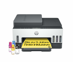 HP Smart Tank 7305 3-in-1 Multifunktionsdrucker (WLAN; Duplex; ADF) – 3 Jahre Tinte inklusive, 3 Jahre Garantie, großer Tintentank, hohe Reichweite, Drucken in hoher Qualität Angebot bei HelloDeals