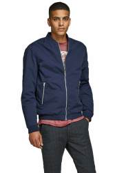 JACK & JONES Male Blousonjacke Blousonjacke 3XL Navy Blazer Angebot bei HelloDeals