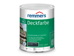 Remmers Deckfarbe anthrazitgrau (RAL 7016), 0,75 Liter, Deckfarbe für innen und außen, Wetterschutzfarbe viele Untergründe, hochdeckend, wetterfest Angebot bei HelloDeals