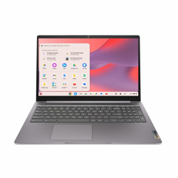 Lenovo Chromebook IdeaPad 3i | 15,6" Full HD Touch Display | Intel Celeron N4500 | 8GB RAM | 128GB SSD | Intel UHD Grafik | Chrome OS | QWERTZ | grau | 3 Monate Premium Care Angebot bei HelloDeals