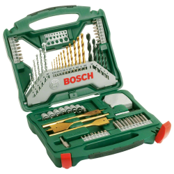 Bosch Accessories Bosch 70tlg. X-Line Titanium Bohrer und Schrauber Set (Holz, Stein und Metall, Zubehör Bohrmaschine) Angebot bei HelloDeals