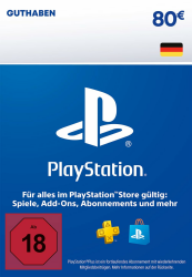 80€ PlayStation Store Guthaben für PlayStation Plus | PSN Deutsches Konto [Code per Email] Angebot bei HelloDeals