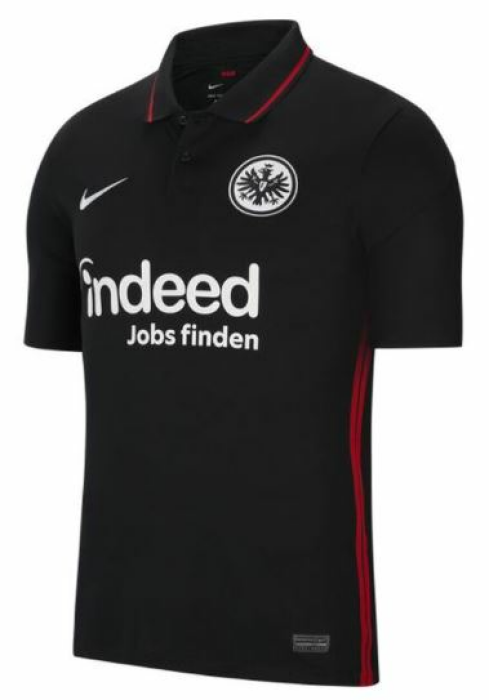 Nike Eintracht Frankfurt Heimtrikot 21/22 Herren - schwarz/rot