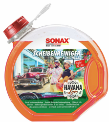 SONAX ScheibenReiniger Konzentrat Havana Love (3 Liter) Sommer-Scheibenreiniger für die Scheiben- und Scheinwerferwaschanlage | Art-Nr. 03934000 Angebot bei HelloDeals