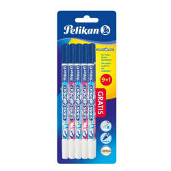 Pelikan Tintenlöscher Super Pirat, Set mit 10 Tintenkillern, Strichstärke B (breit), 9+1 Stück, 317545 Angebot bei HelloDeals