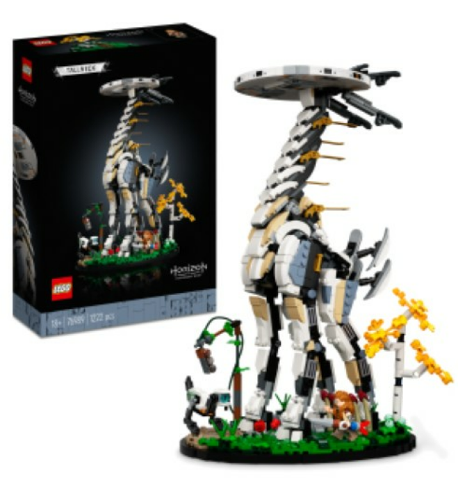 LEGO® 76989 Horizon Forbidden West: Langhals Modellbausatz, Set für Erwachsene mit Aloy-Minifigur und Wächter-Figur